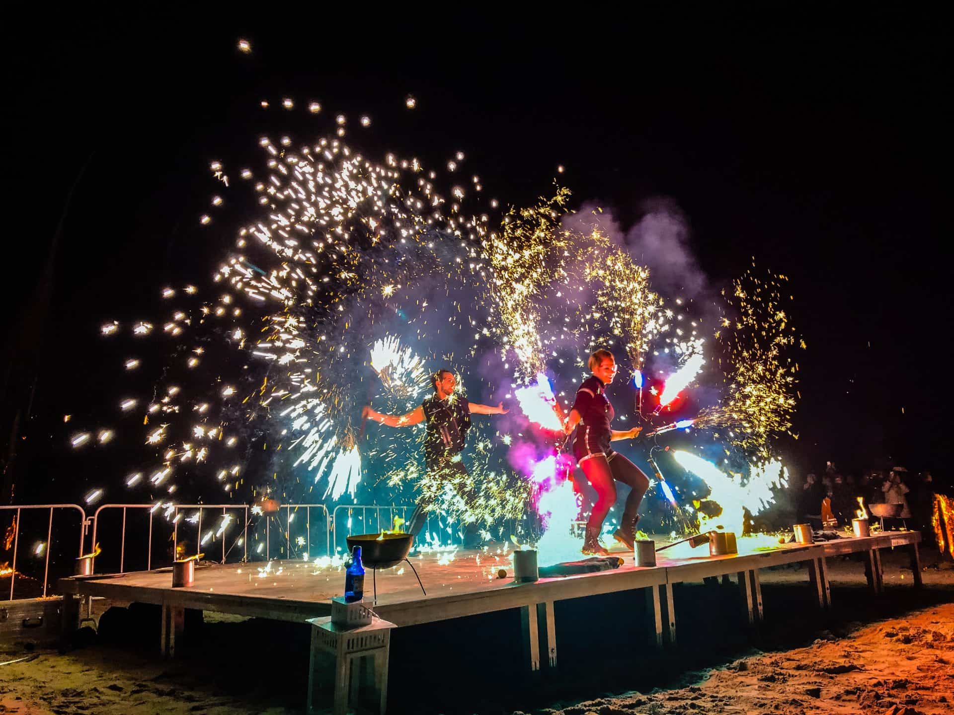 Fackelfest in Niendorf mit großer Funkenshow